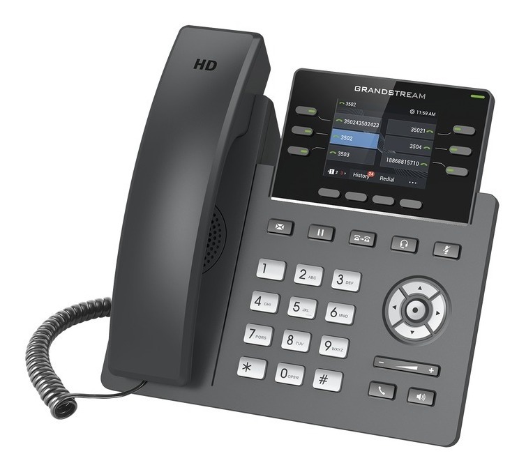 Telefono ip GRANDSTREAM GRP2613 Color, Giga,Poe	